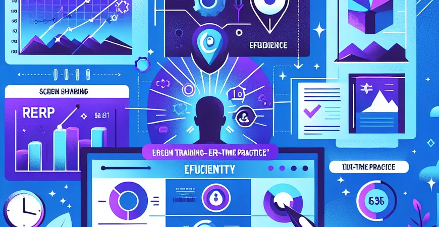  远程培训高效秘诀：ERP线上课的“屏幕共享+实时练”模式  